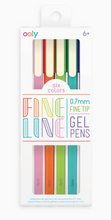 Load image into Gallery viewer, Fine Lines Gel Pens - Set Of 6
