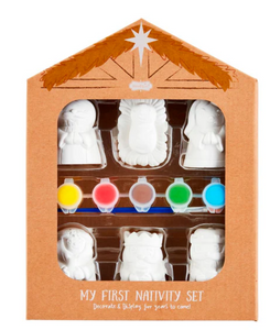 Paint Your Own Nativity Set