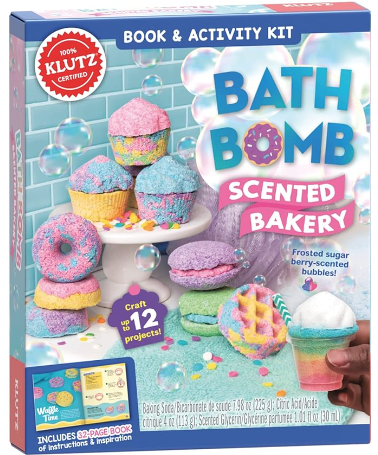 Scented Bakery Bath Bomb Book & Activity Kit