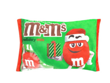 Load image into Gallery viewer, Holiday Red M&amp;M Packaging Plush
