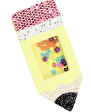 Load image into Gallery viewer, 2.5&quot; Glitter Shaker On Pinch Clip
