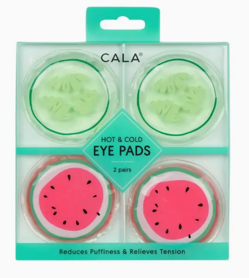 Hot & Cold Watermelon And Cucumber Eye Pads Set