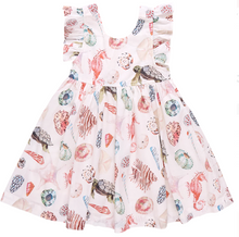 Load image into Gallery viewer, Liv Dress - Watercolor Shells
