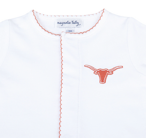 Lil' Longhorn Embroidered Footie