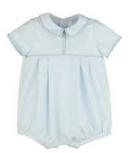 Load image into Gallery viewer, Stitches Bib Boy Bubble - Blue
