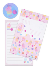 Load image into Gallery viewer, Rainboba Tea Foldover Cards
