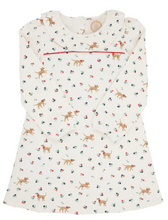 Load image into Gallery viewer, Ramona Ruffle Dress - Mae Park Mini Floral With Richmond Red
