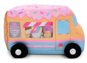 I Scream You Scream Truck Fleece Plush