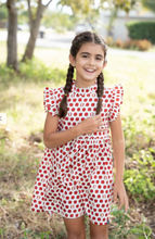 Load image into Gallery viewer, Red Delicious Ruffle Dress
