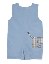 Load image into Gallery viewer, Jack Keene Corduroy Jon Jon - Beale Street Blue With Lion Embroidery
