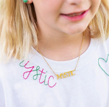 Load image into Gallery viewer, Mystic Nameplate Necklace
