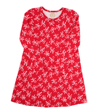 Load image into Gallery viewer, Long Sleeve Polly Play Dress - Bustling Bows
