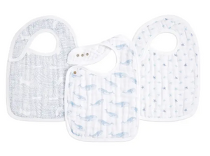 Classic Snap Bibs 3 Pack - Oceanic