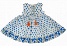 Load image into Gallery viewer, Naavya Blue Aster Dress
