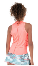 Load image into Gallery viewer, Free To Fly Rib Tennis Tank - Lava
