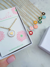 Load image into Gallery viewer, Colorful Heart Necklace
