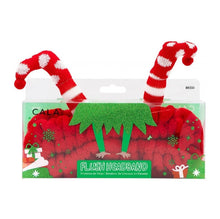 Load image into Gallery viewer, Elf Legs Plush Headband
