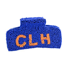 Load image into Gallery viewer, Camp Longhorn Beaded Claw Clip
