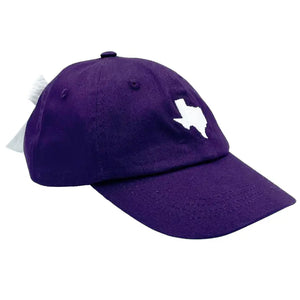 State Of Texas Baseball Cap With Bow