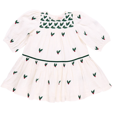 Load image into Gallery viewer, Fiona Dress - Holly Embroidery
