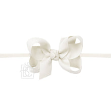 Load image into Gallery viewer, 1/4" Nylon Pantyhose Headbands with Signature Grosgrain Bow
