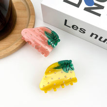 Load image into Gallery viewer, Strawberry Claw Clip
