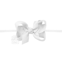 Load image into Gallery viewer, 1/4" Nylon Pantyhose Headbands with Signature Grosgrain Bow
