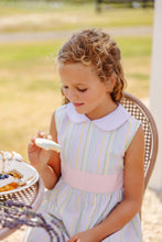 Load image into Gallery viewer, Cindy Lou Sash Dress - Santa Maria Seersucker
