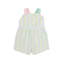 Load image into Gallery viewer, Ruthie Romper - Siesta Key Seersucker
