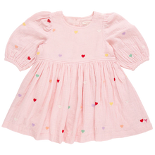 Load image into Gallery viewer, Brooke Dress - Candy Heart Embroidery

