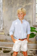 Load image into Gallery viewer, Dean's List Dress Shirt - Sea Island Seafoam and Beale Street Blue Windowpane
