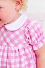 Load image into Gallery viewer, Britt Bubble - Hamptons Hot Pink Gingham
