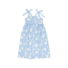 Load image into Gallery viewer, Macie Midi Dress - Water Street Wisteria With Buckhead Blue Gingham
