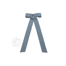 Load image into Gallery viewer, Flat Bow With Streamers On Alligator Clip

