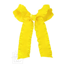 Load image into Gallery viewer, Double Ruffle Tail Bow on Alligator Clip

