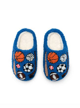 Load image into Gallery viewer, Indoor / Outdoor Slippers - Kids - Sports Equipment - Blue
