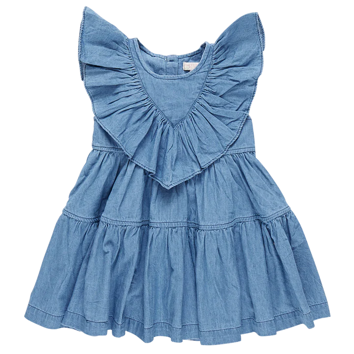 Raphaela Dress - Chambray