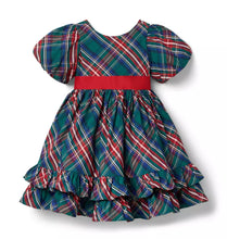 Load image into Gallery viewer, Bow Tied Tartan Dress
