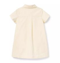 Load image into Gallery viewer, Ivory Corduroy Short Sleeve Dress
