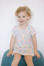 Load image into Gallery viewer, Multi-Colored Flowers Bamboo Dress
