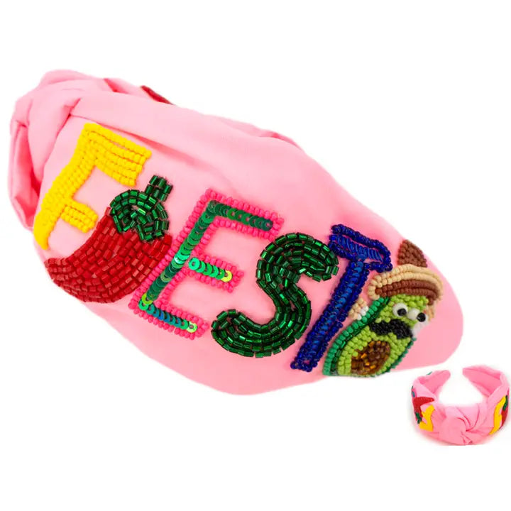 Cinco De Mayo Seed Bead Headband