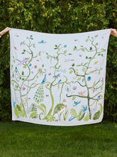 Load image into Gallery viewer, Tropical Chinoiserie Shawl Blanket - Multi
