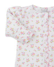 Load image into Gallery viewer, Rainbows Abloom Footie With Zipper
