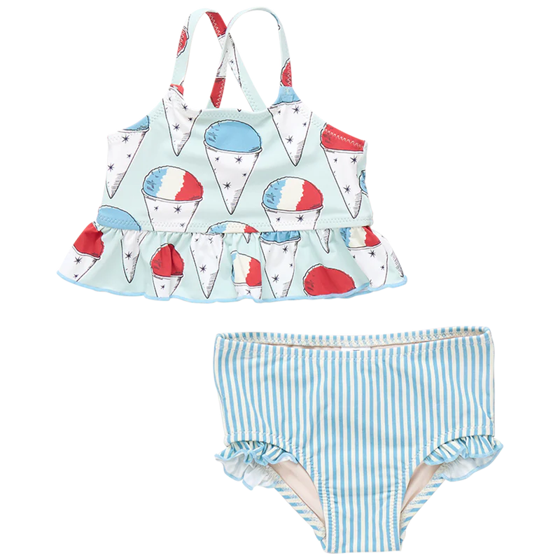 Girls Joy Tankini - Snow Cones