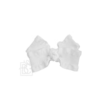 Load image into Gallery viewer, Double Ruffle Bow on Clip
