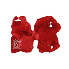 Load image into Gallery viewer, Double Ruffle Bow on Clip
