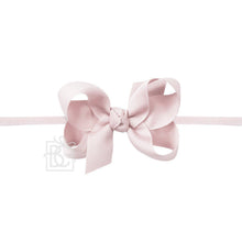 Load image into Gallery viewer, 1/4" Nylon Pantyhose Headbands with Signature Grosgrain Bow
