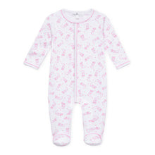 Load image into Gallery viewer, Darling Cowboy Boots Ruffle Footie - Pink
