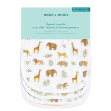 Load image into Gallery viewer, Classic Snap Bibs 3 Pack - Tanzania
