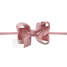 Load image into Gallery viewer, 1/4" Nylon Pantyhose Headbands with Signature Grosgrain Bow
